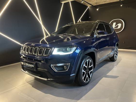JEEP COMPASS 2.0 16V FLEX LIMITED AUTOMÁTICO JEEP COMPASS 2.0 16V FLEX LIMITED AUTOMÁTICO